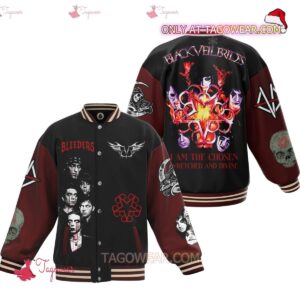 Black Veil Brides I Am The Chosen Wretched And Divine Baseball Jacket - livanniestore Store