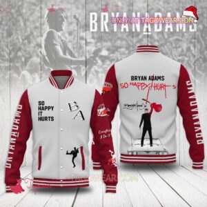 Bryan Adams So Happy It Hurts Baseball Jacket - livanniestore Store
