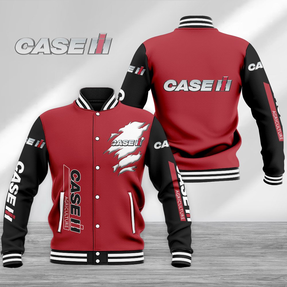 Tractor Case IH Baseball Jacket CIH171123LNQ5TTT - livanniestore Store