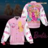 Come On Barbie Let's On Party Baseball Jacket - livanniestore Store