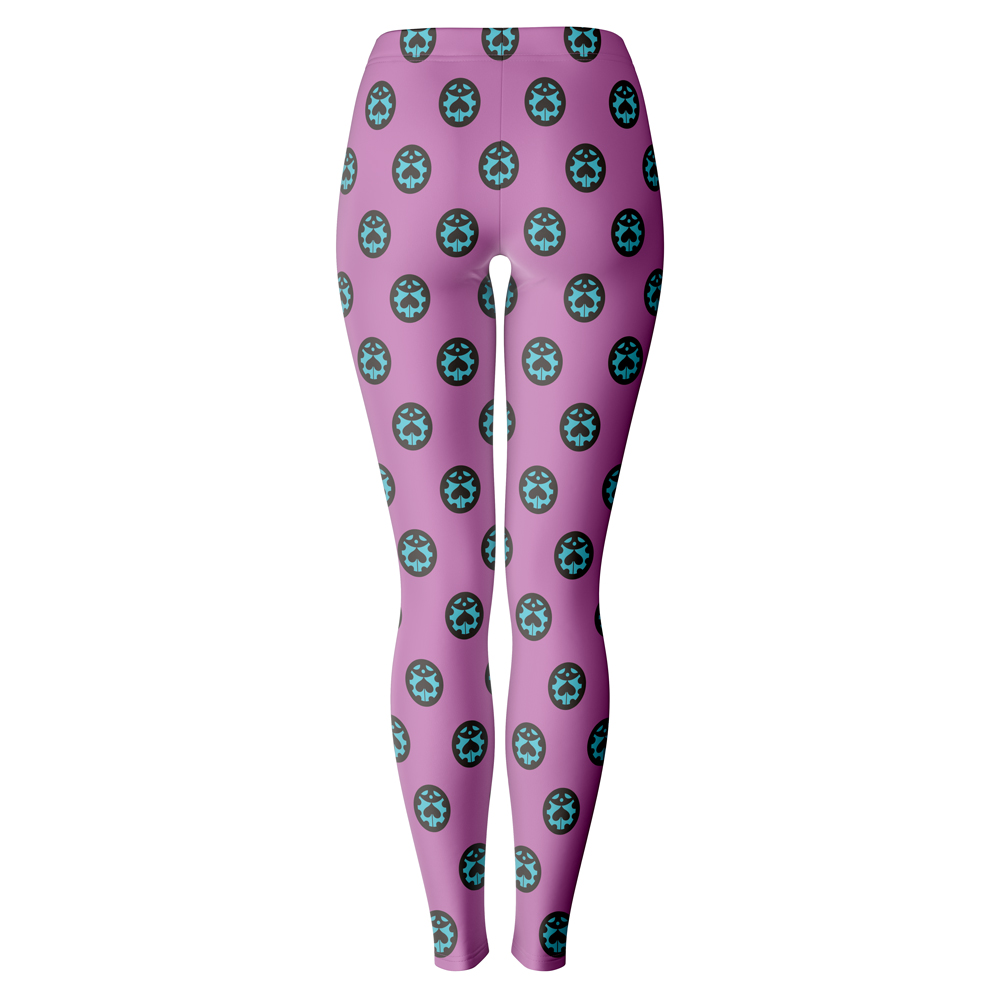 Giorno Giovanna Anime Jojo?s Bizarre Adventure Leggings - Image 2