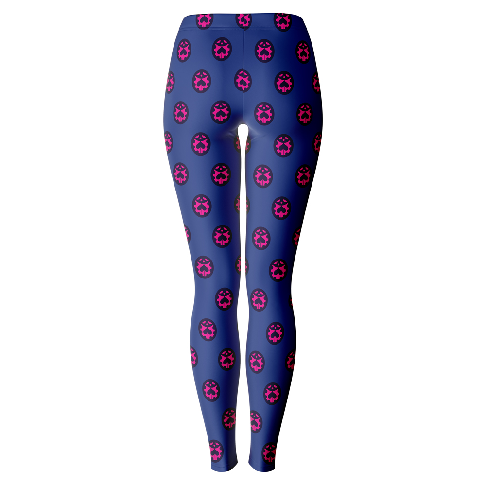 Giorno Giovanna Manga Jojo?s Bizarre Adventure Leggings - Image 2
