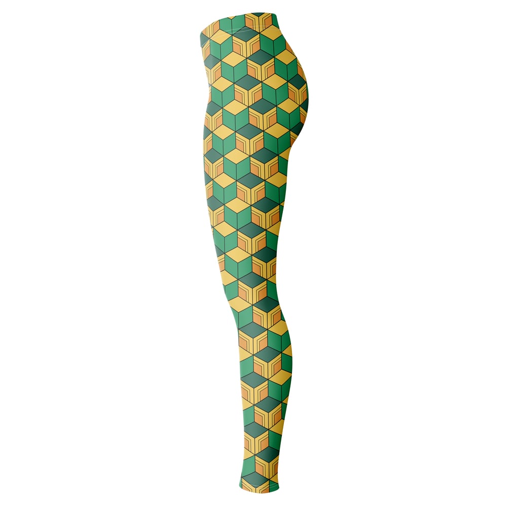 Giyu Tomioka Demon Slayer Leggings - Image 4