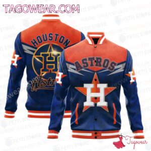 Houston Astros Mlb Baseball Jacket - livanniestore Store