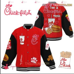 I'm A Chick-fil-a Holic Baseball Jacket - livanniestore Store