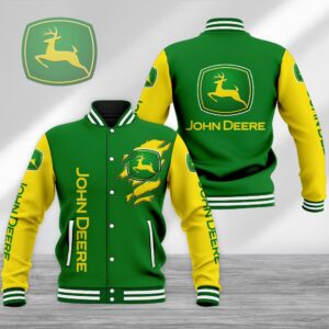 Tractor John Deere Baseball Jacket JD171123LNQ5TTT - livanniestore Store