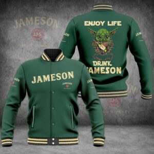 Jameson Enjoy Life Baseball Jacket JMS310523DHN1VKH - livanniestore Store