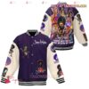 Jimi Hendrix Purple Haze You're Makin Me Blow My Mind Baseball Jacket - livanniestore Store