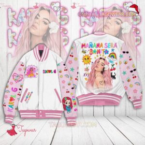 Karol G Manana Sera Bonito Baseball Jacket - livanniestore Store