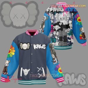 Kaws Baseball Jacket - livanniestore Store