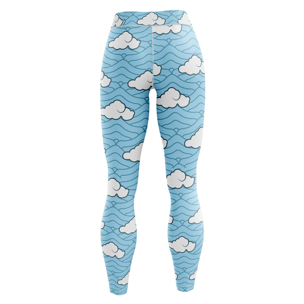 Sakonji Demon Slayer Custom Unisex Leggings Spats Training Tights - Image 4