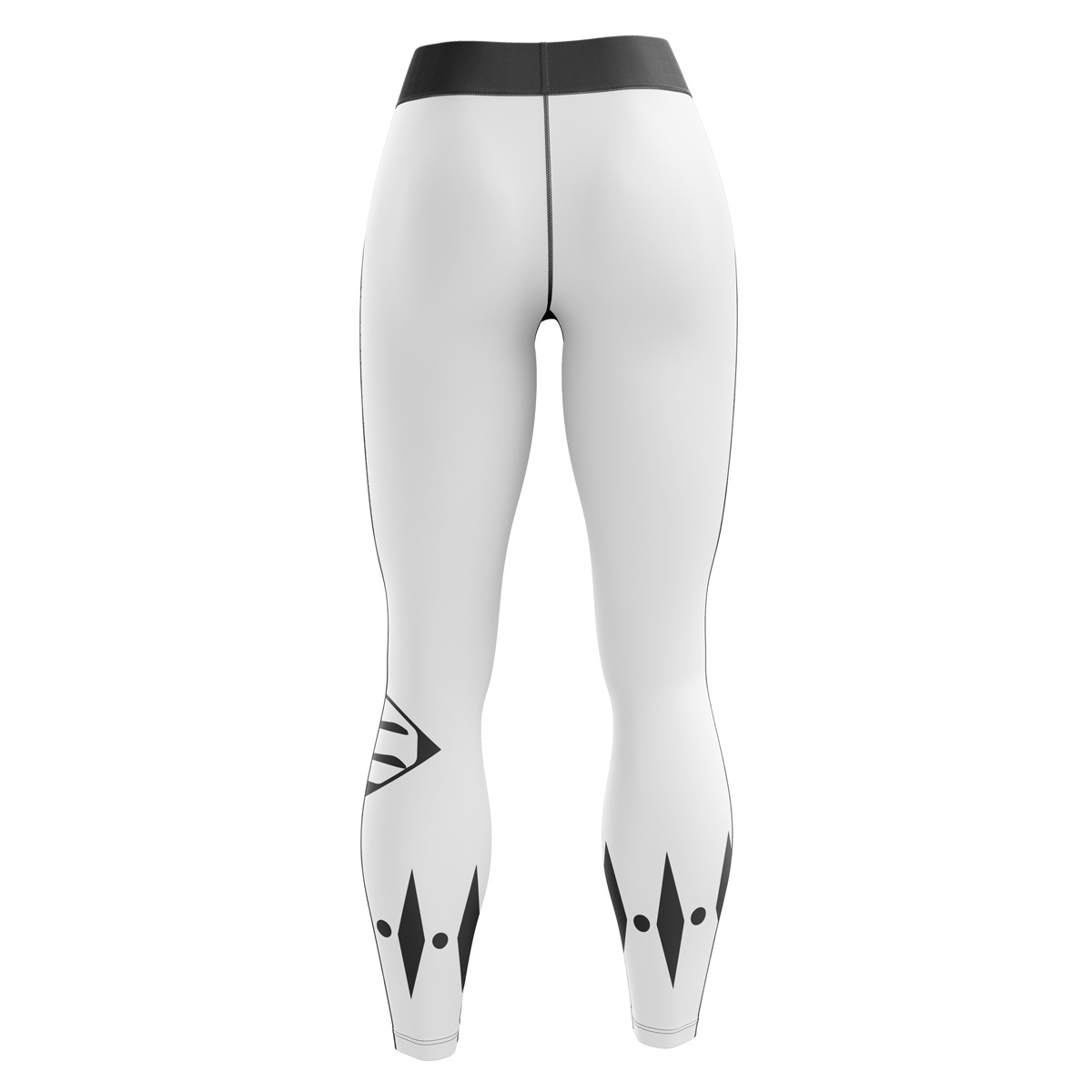 Zaraki Kenpachi Bleach Custom Unisex Leggings Spats Training Tights - Image 3