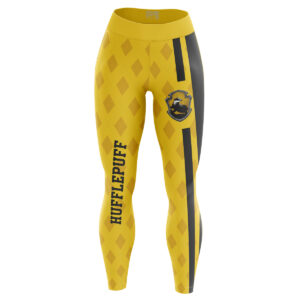 Hufflepuff Harry Potter Custom Unisex Leggings Spats Training Tight