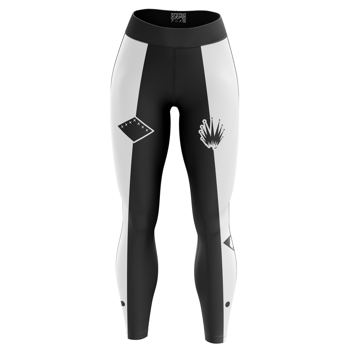 Zaraki Kenpachi Bleach Custom Unisex Leggings Spats Training Tights - Image 2
