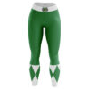 Green Ranger Mighty Morphin Power Rangers Custom Unisex Leggings Spats Training Tights
