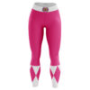 Pink Ranger Mighty Morphin Power Rangers Custom Unisex Leggings Spats Training Tights