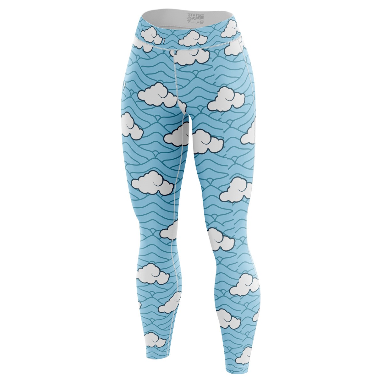 Sakonji Demon Slayer Custom Unisex Leggings Spats Training Tights - Image 3