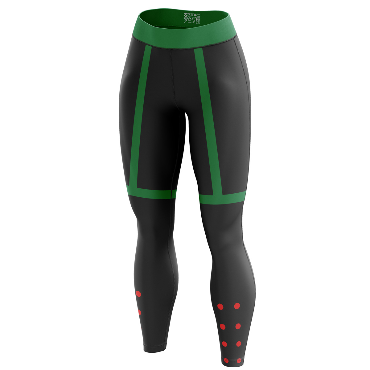 Bakugo My Hero Academia Custom Unisex Leggings Spats Training Tight - Image 2