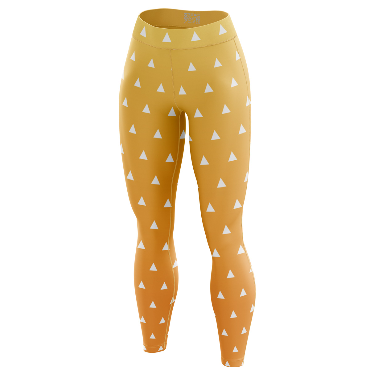 Zenitsu Agatsuma Demon Slayer Custom Unisex Leggings Spats Training Tights - Image 3