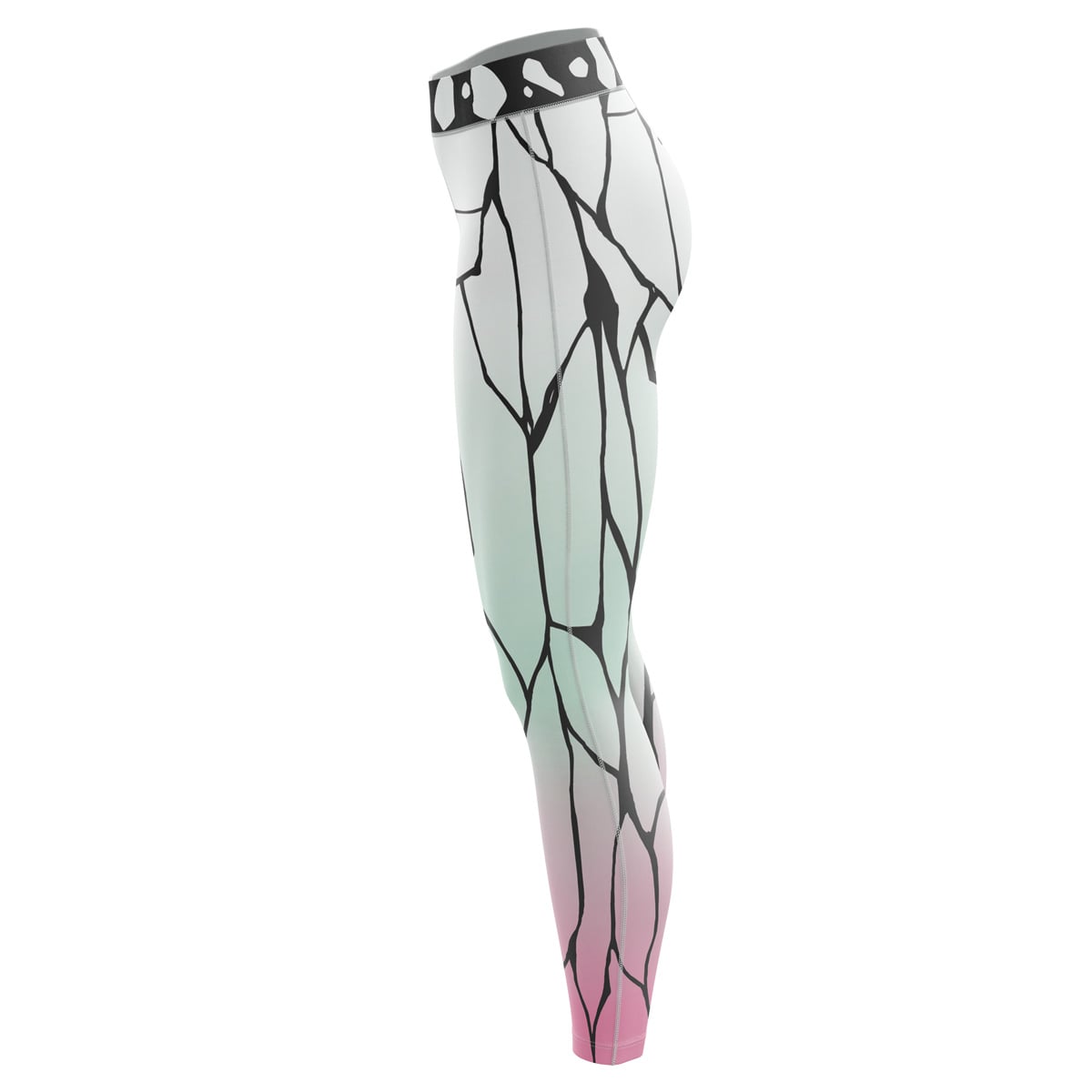 Shinobu Kocho Demon Slayer Custom Unisex Leggings Spats Training Tights - Image 2