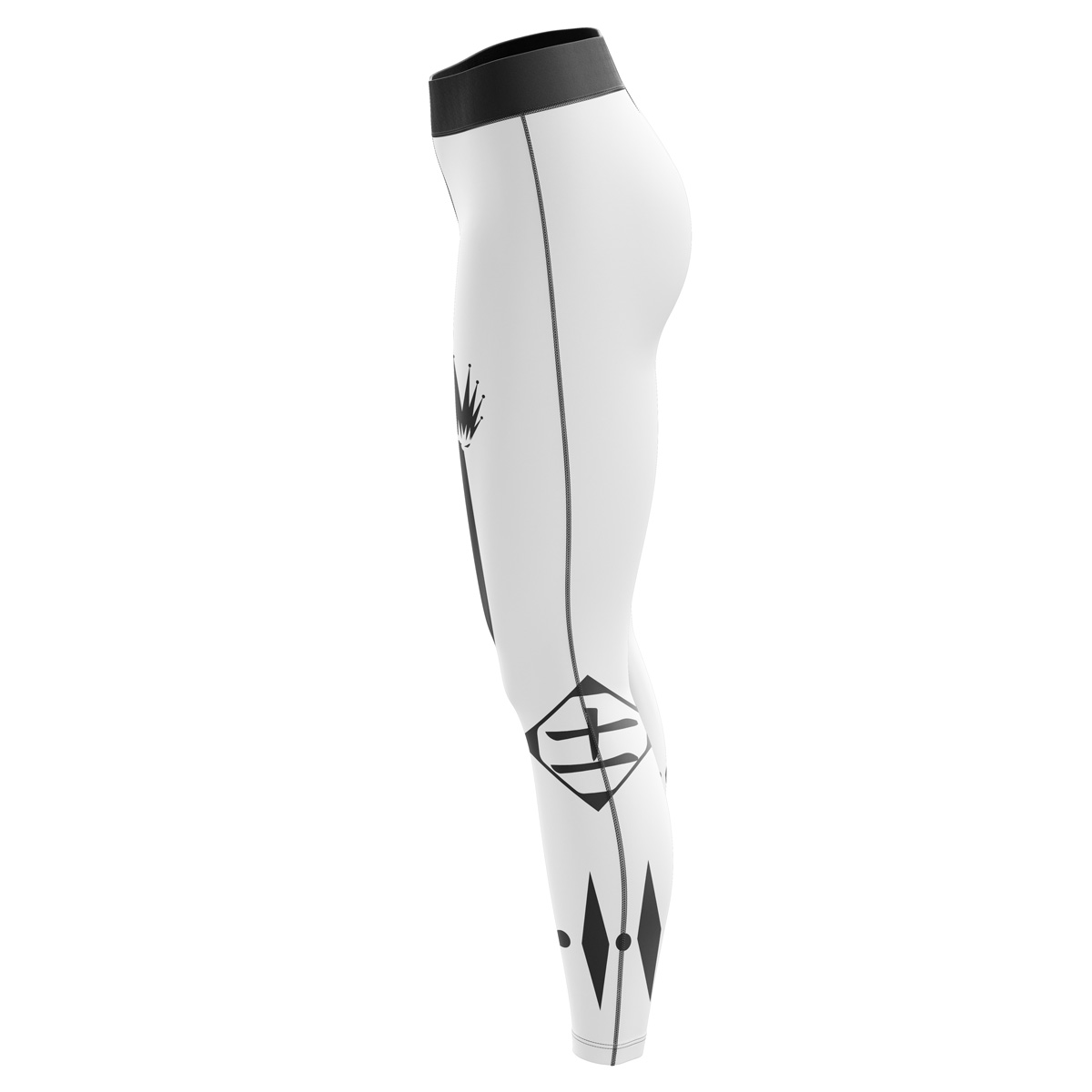 Zaraki Kenpachi Bleach Custom Unisex Leggings Spats Training Tights - Image 4
