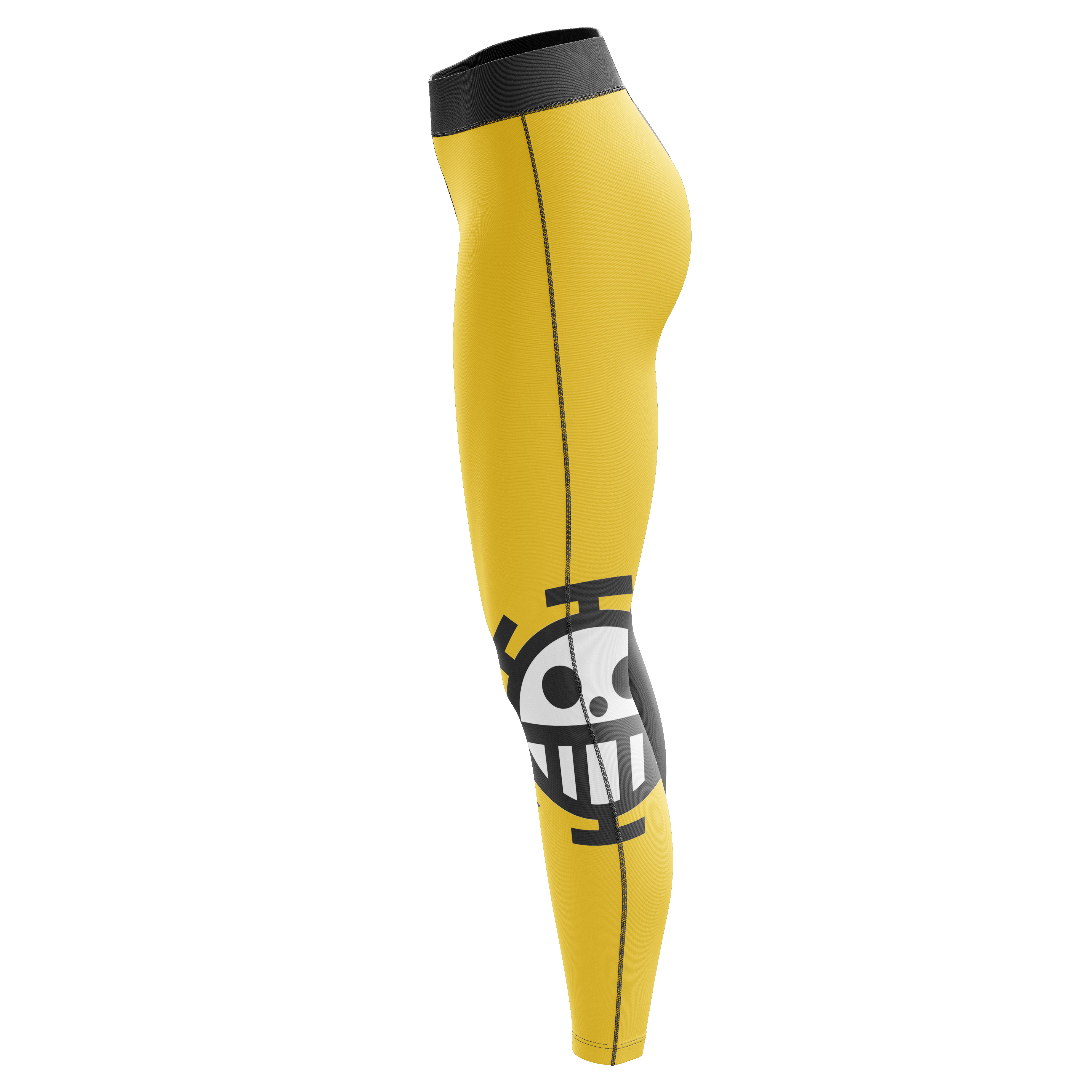 Trafalgar Law One Piece Custom Unisex Leggings Spats Training Tights - Image 4
