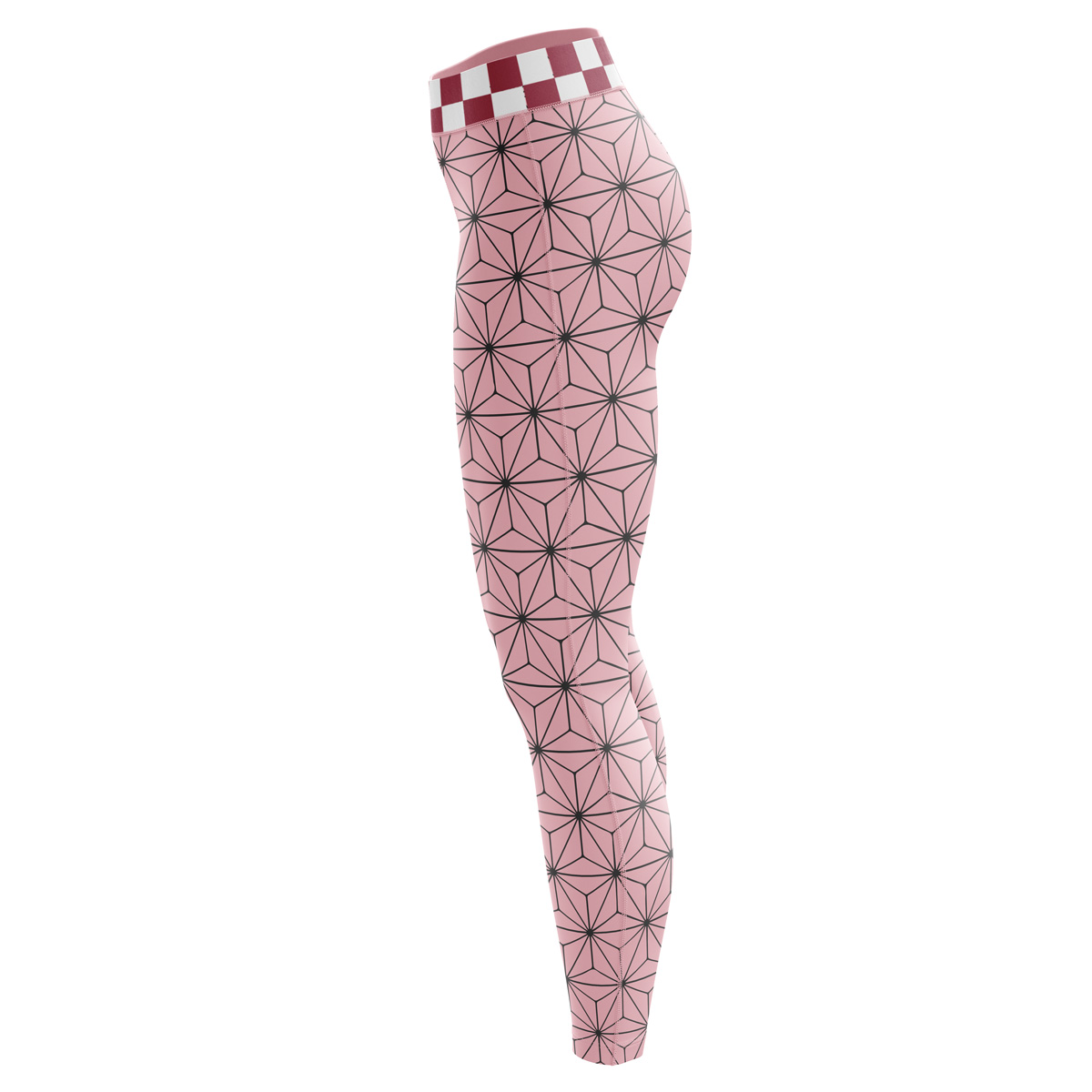 Nezuko Kamado Demon Slayer Custom Unisex Leggings Spats Training Tights - Image 2