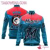 Miami Marlins Mlb Baseball Jacket - livanniestore Store