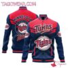 Minnesota Twins Mlb Baseball Jacket - livanniestore Store