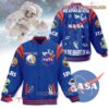Nasa Per Aspera Ad Astra For The Benefit Of All Baseball Jacket - livanniestore Store