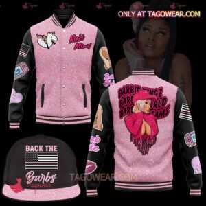 Nicki Minaj Barbie Tingz Baseball Jacket - livanniestore Store