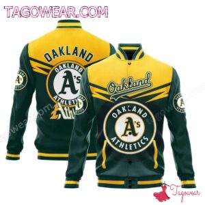 Oakland Athletics Mlb Baseball Jacket - livanniestore Store