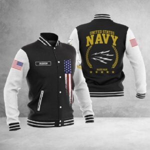 Customized U.S. Navy Rating #2136 ? Baseball Jacket - livanniestore Store