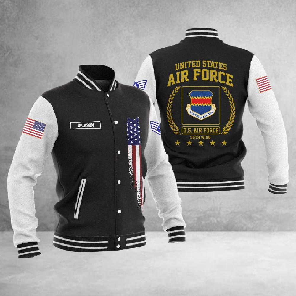 Customized U.S. Air Force Wings #2138 ? Baseball Jacket - livanniestore Store