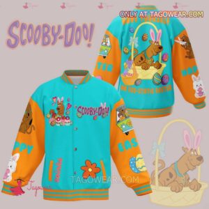 Scooby-doo Have Yourself An Egg-static Easter Baseball Jacket - livanniestore Store