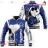 Snoopy Vancouver Canucks Baseball Jacket - livanniestore Store