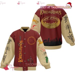 The Lord Of The Rings Baseball Jacket - livanniestore Store