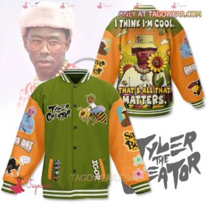 Tyler The Creator I Think I'm Cool That's All That Matters Baseball Jacket - livanniestore Store