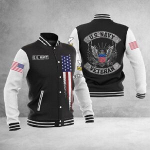 Customized U.S.Navy Veteran #3949 ? Baseball Jacket - livanniestore Store