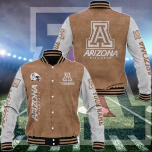 Arizona Wildcats Baseball Jacket Custom Your Name, Sport Jacket, FootBall Fan Gifts EHIVM-53488 - livanniestore Store