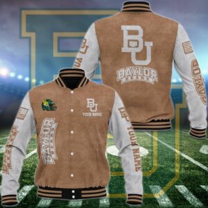 Baylor Bears Baseball Jacket Custom Your Name, Sport Jacket, FootBall Fan Gifts EHIVM-53488 - livanniestore Store