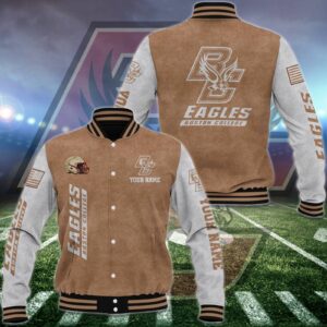 Boston College Eagles Baseball Jacket Custom Your Name, Sport Jacket, FootBall Fan Gifts EHIVM-53488 - livanniestore Store