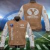 BYU Cougars Baseball Jacket Custom Your Name, Sport Jacket, FootBall Fan Gifts EHIVM-53488 - livanniestore Store
