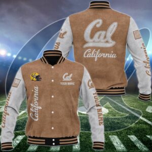 California Golden Bears Baseball Jacket Custom Your Name, Sport Jacket, FootBall Fan Gifts EHIVM-53488 - livanniestore Store
