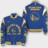 NBA Golden State Warriors Classic Varsity Jacket, Baseball Jacket - livanniestore Store