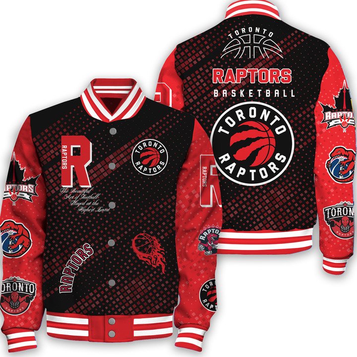 NBA Toronto Raptors National Basketball Association Varsity Jacke V2 - livanniestore Store