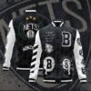NBA Brooklyn Nets Varsity Jacket, Baseball Jacket V1 - livanniestore Store