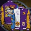 NBA Los Angeles Lakers Varsity Jacket, Baseball Jacket - livanniestore Store