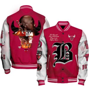NBA Chicago Bulls - Michael Jordan Varsity Jacket, Baseball Jacket - livanniestore Store