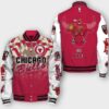 NBA Chicago Bulls Mascots Varsity Jacket, Baseball Jacket - livanniestore Store